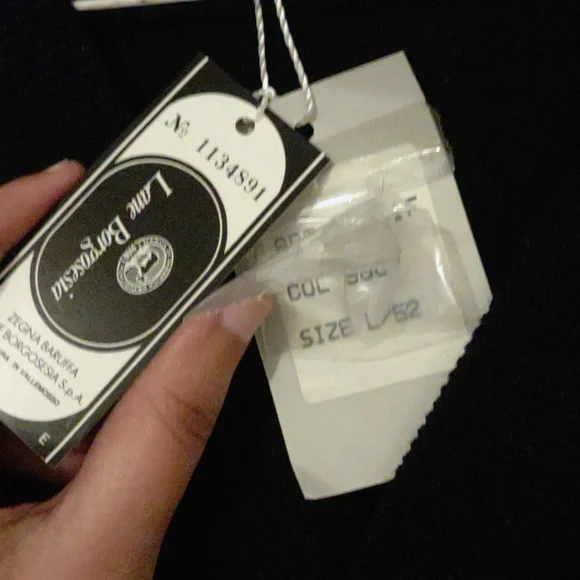 NWT Linea Uomo | Wool Button Down Sweater Vest - Picture 4 of 6